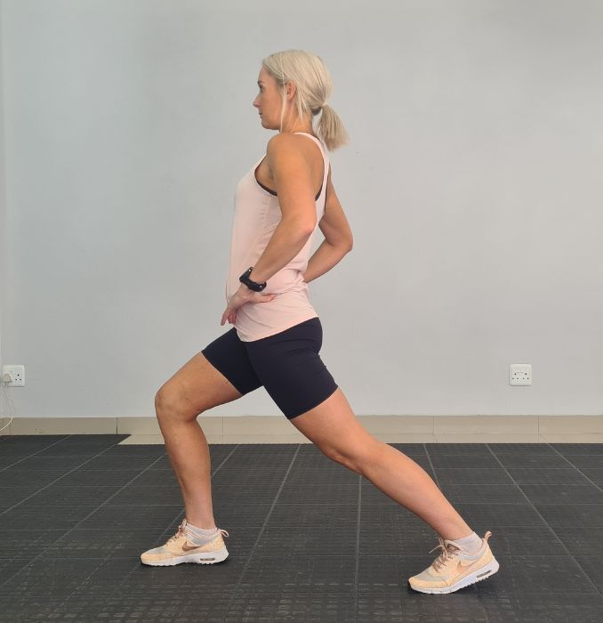 Standing Hip Flexors Stretch - 1 - Post Rehab Exercises