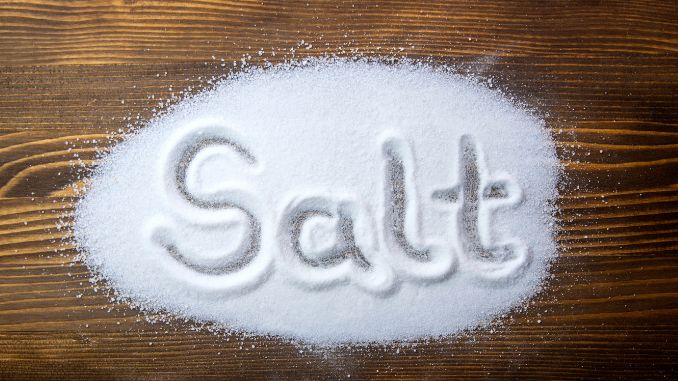 Limit salt intake- debloating