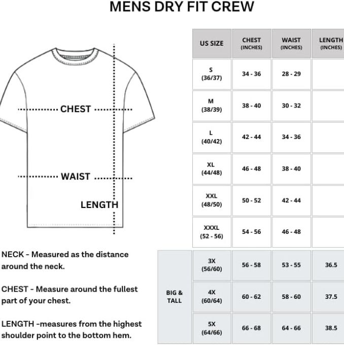 Five-Pack Dry-Fit Crew T-Shirt- 3