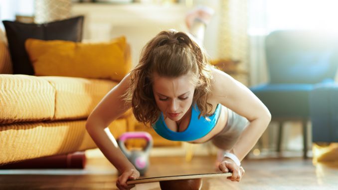 Wobble Board Push-ups