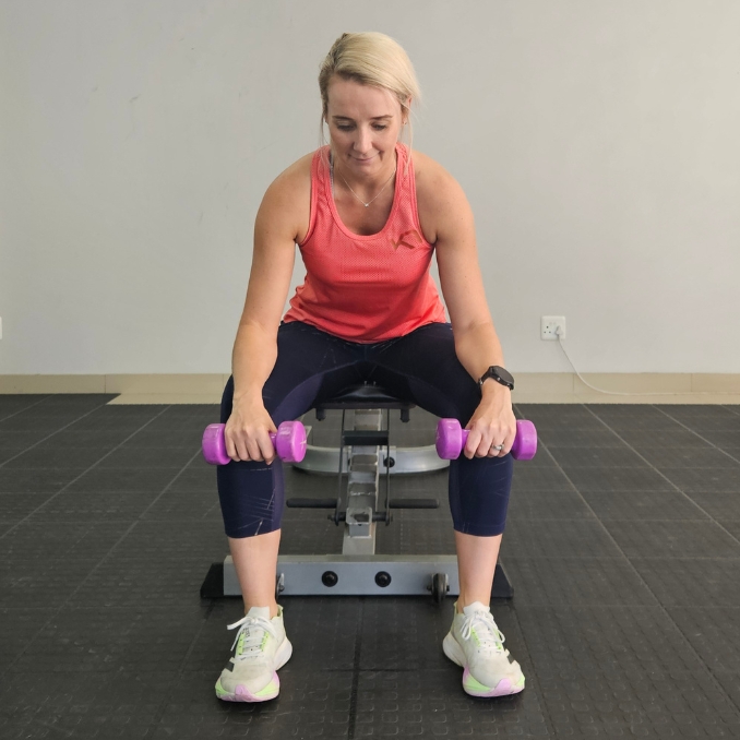 Reverse Wrist Curl (Wrist Extension) - Forearm Exercises with Dumbbells