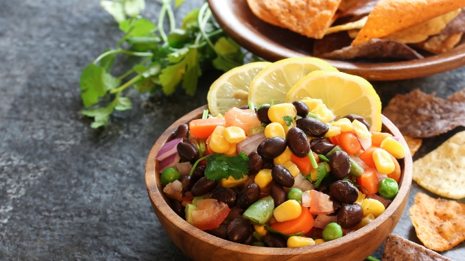 Spicy Corn and Black Bean Salsa - Is Corn Good for Weight Loss