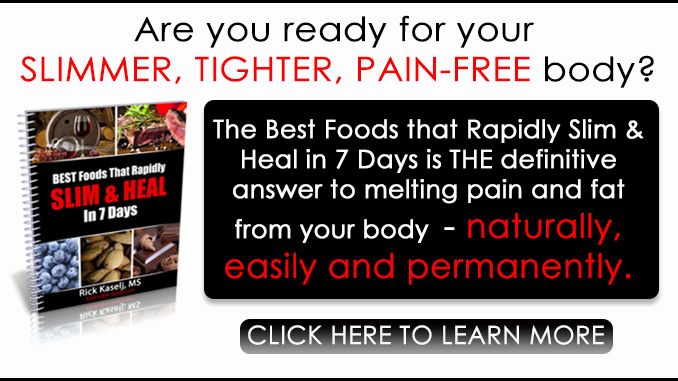 Best Foods that Rapidly Slim & Heal in 7 Days - Digital Download (EFISP)